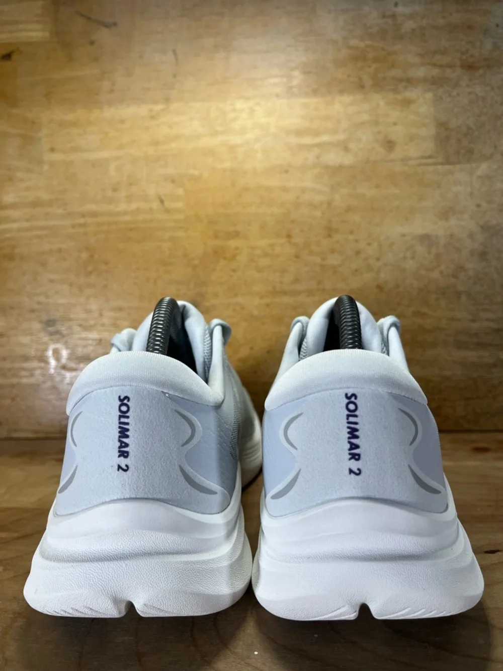 NEW Hoka One One Solimar 2 Womens Sz 10.5 Training Shoes Sneakers Grayish-Purple - Picture 5 of 9